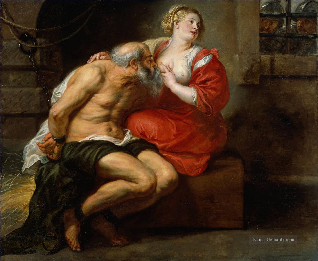 Kimon und Pero Barock Peter Paul Rubens Ölgemälde